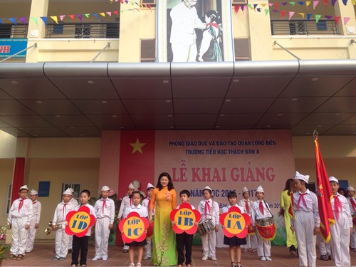 Trường Tiểu học Thạch Bàn A với Ngày hội khai trường 